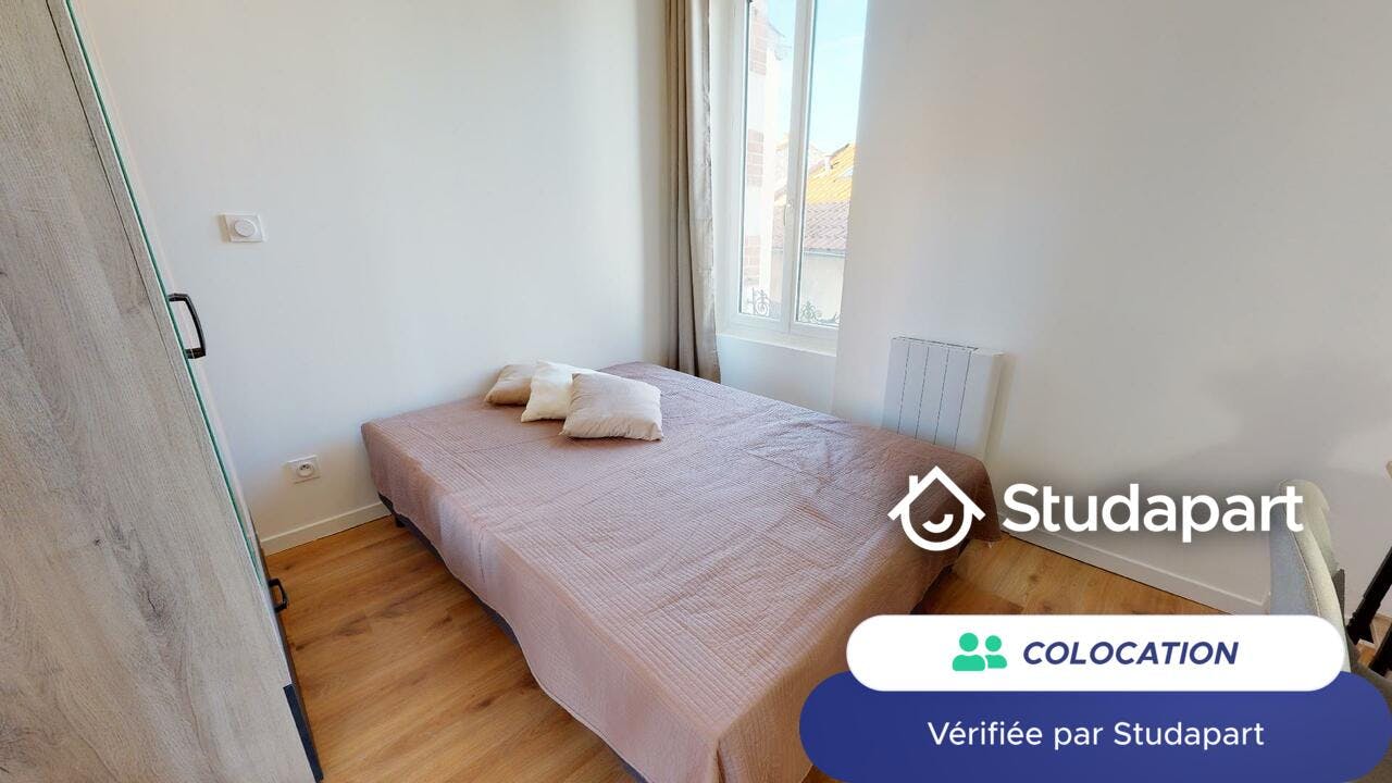 Private room for rent on Rue Pourcher, Clermont-Ferrand