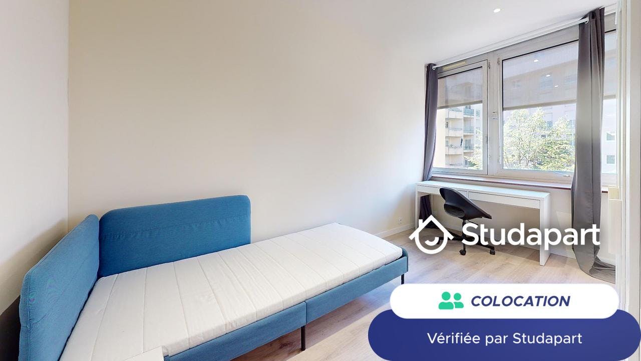 Private room for rent on Rue Victor Lagrange, Lyon