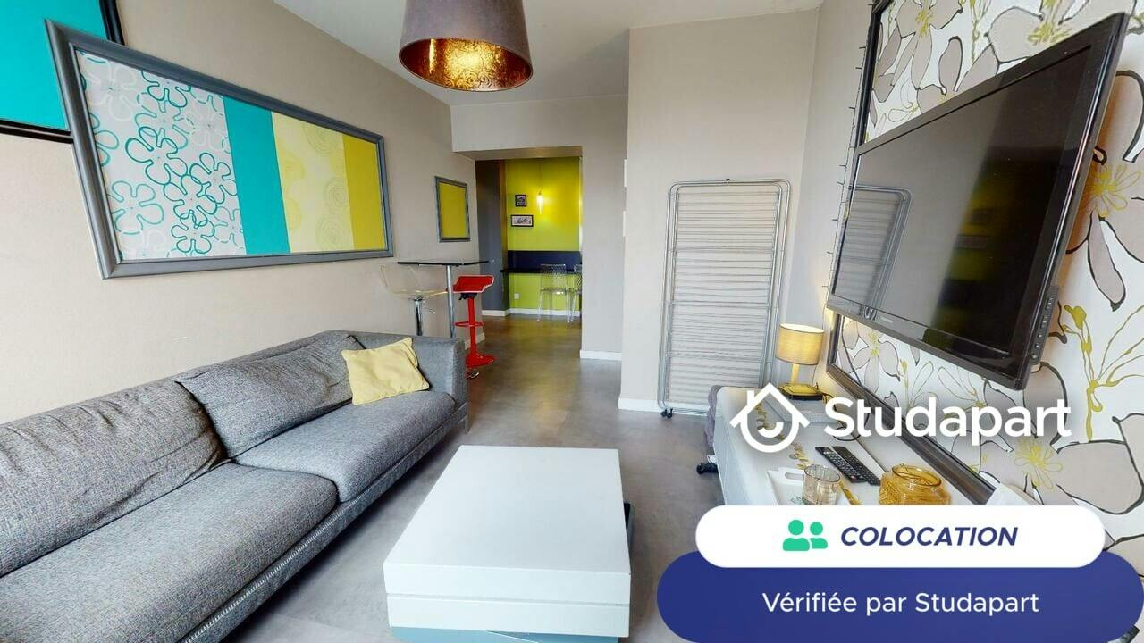 Private room for rent on Rue Garibaldi, Lyon - Vue 5