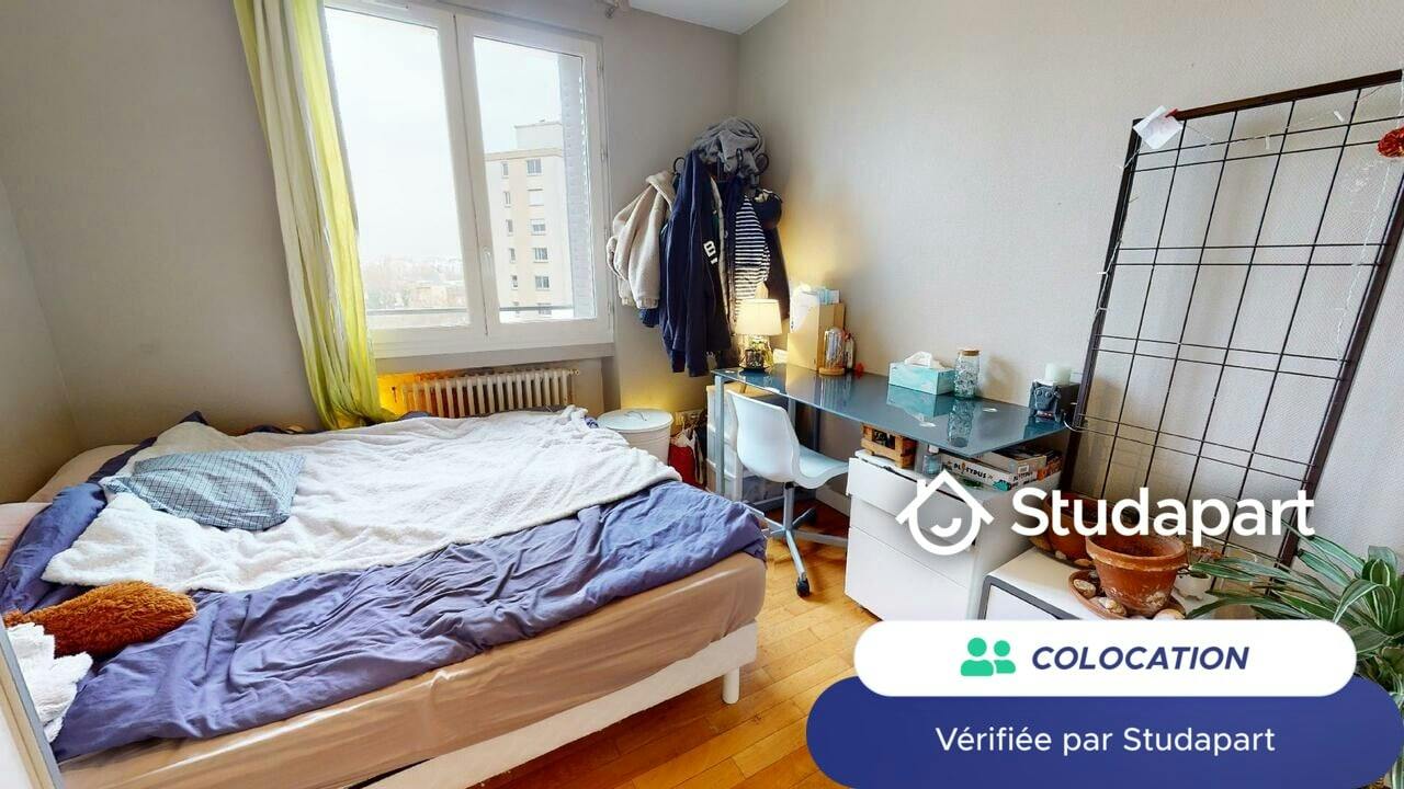 Private room for rent on Rue Garibaldi, Lyon - Vue 4