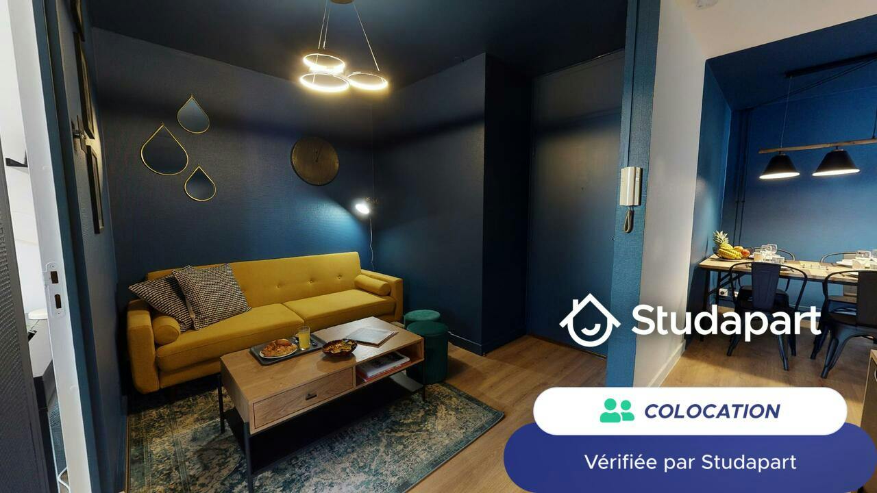 Private room for rent on Rue Philippe Fabia, Lyon - Vue 5