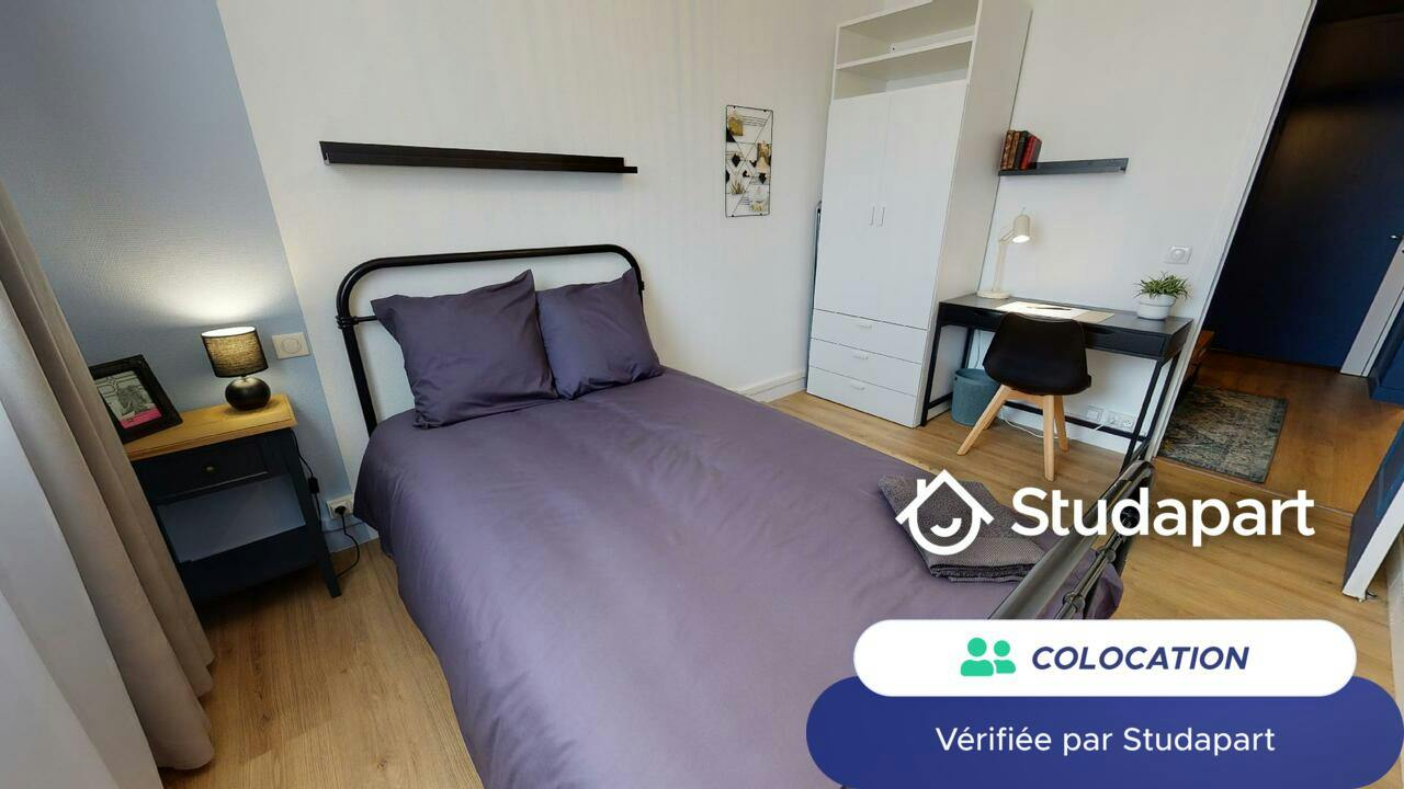 Private room for rent on Rue Philippe Fabia, Lyon - Vue 4