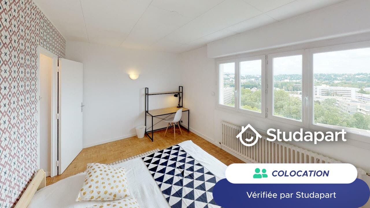 Private room for rent on Avenue Condorcet, Villeurbanne - Radharc 4