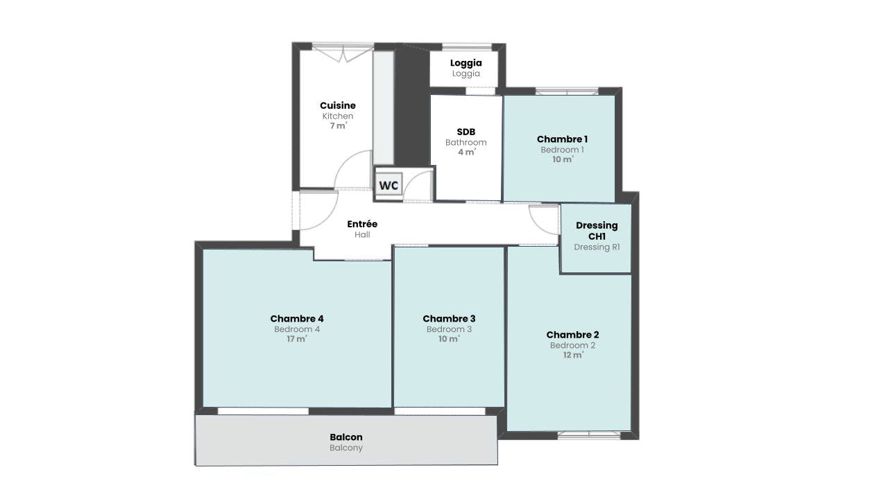 Apartment Montpellier, 17m² — photo 9