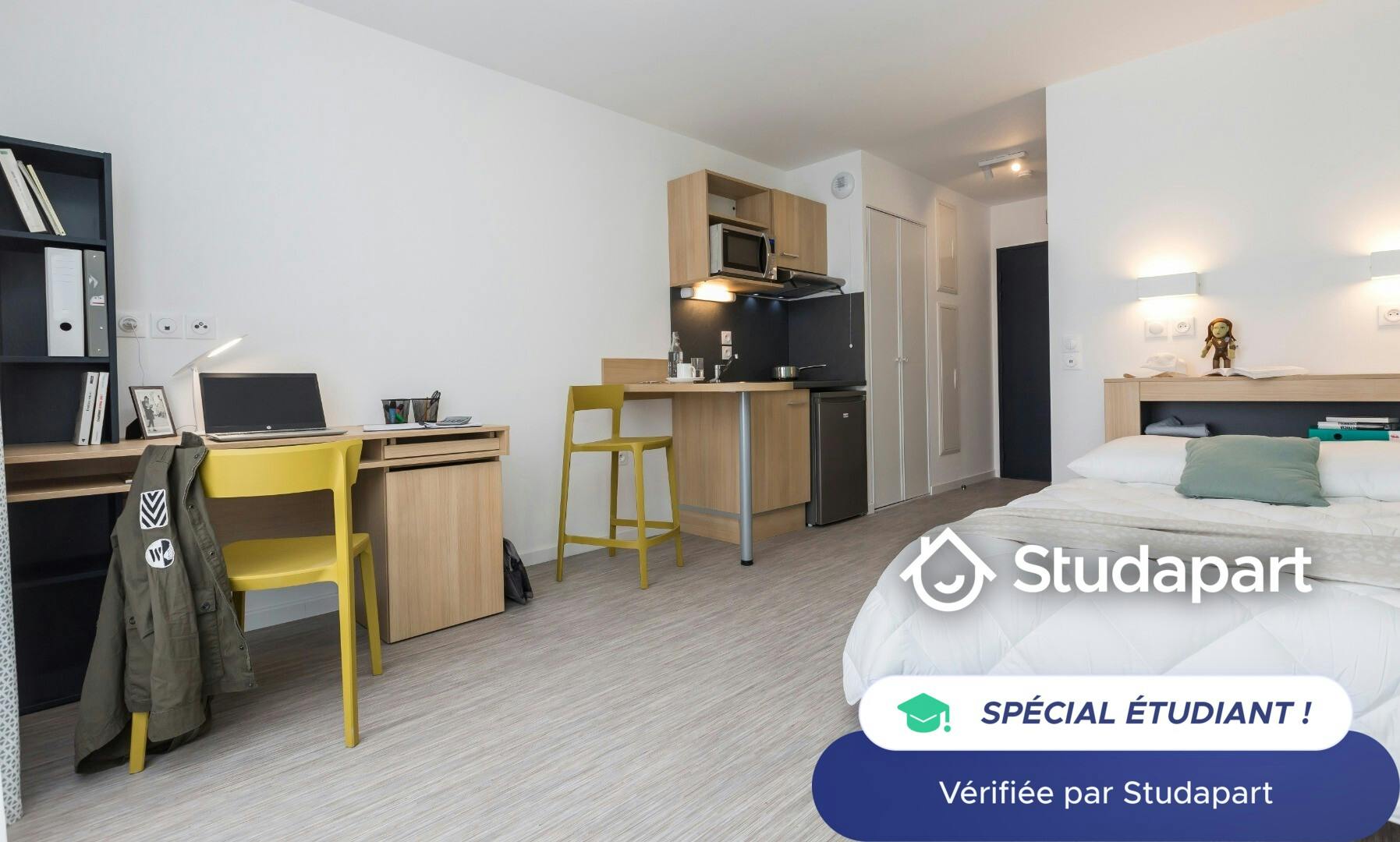 Private room for rent on Rue du Faubourg des Postes, Lille - Vue 3
