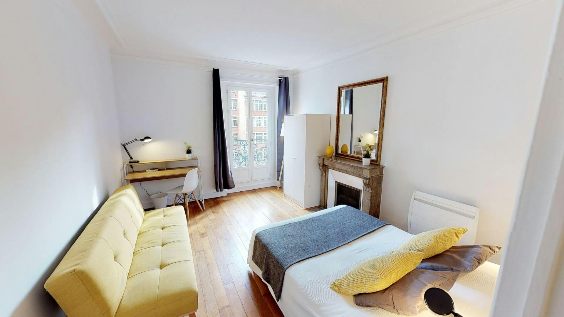 Camera singola Parigi, 15m² — foto 3