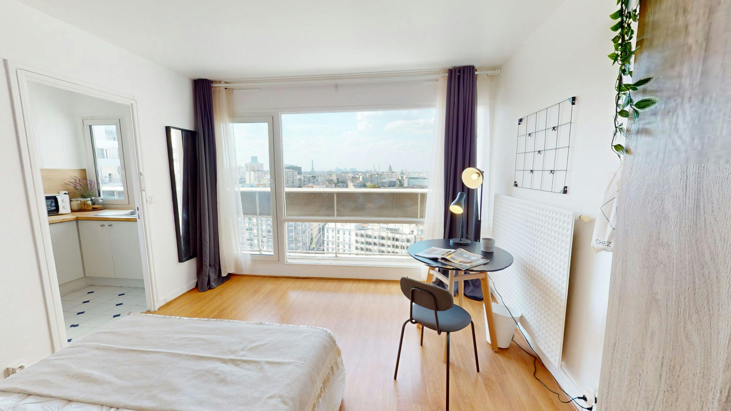 Camera singola Parigi, 13m² — foto 3