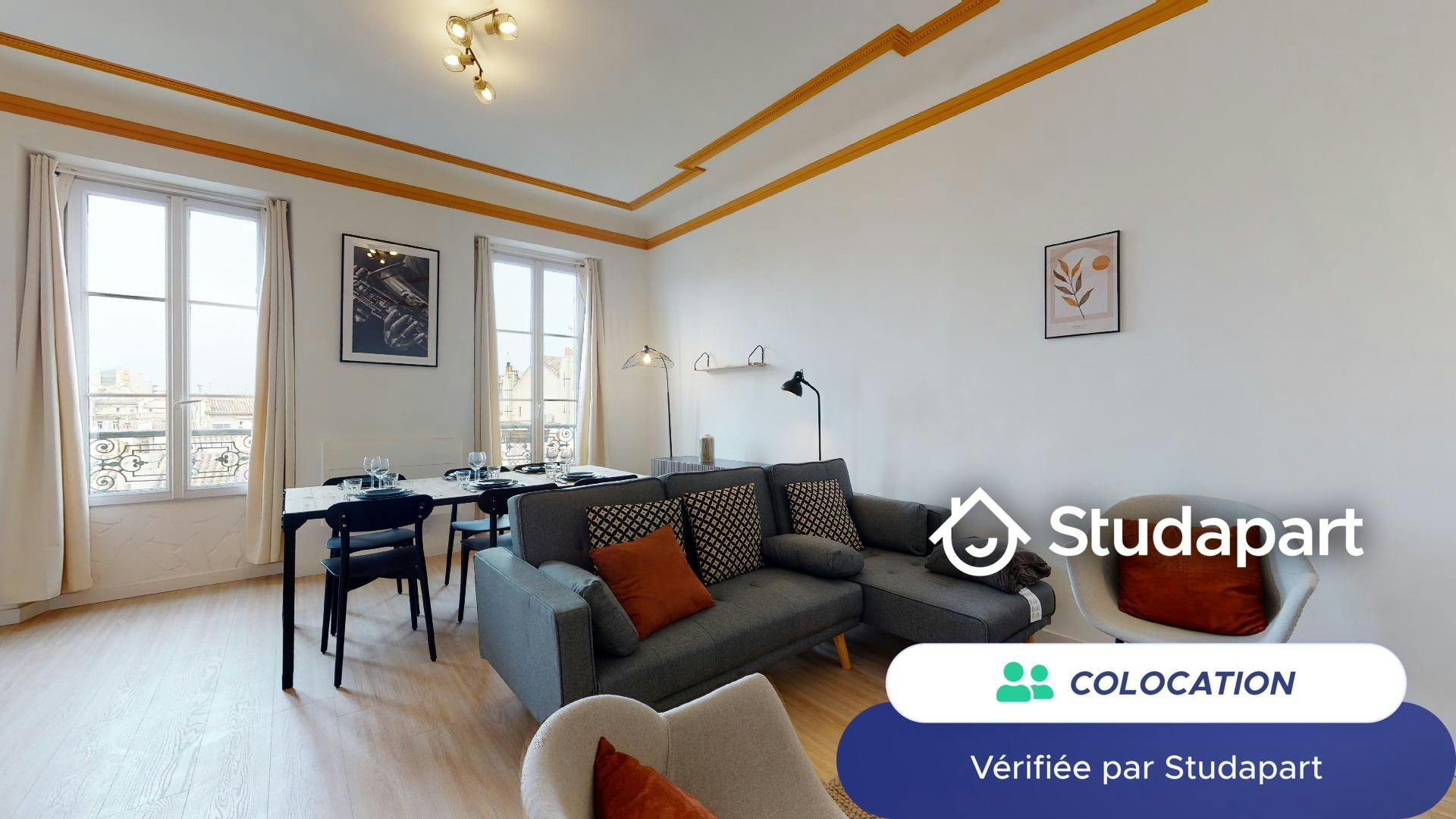 Private room for rent for €570 per month in Marseille, Boulevard de la Libération