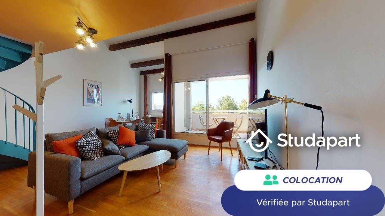 Privé kamer te huur voor € 624 per maand in Aix-en-Provence, Boulevard des Vignes-de-Marius