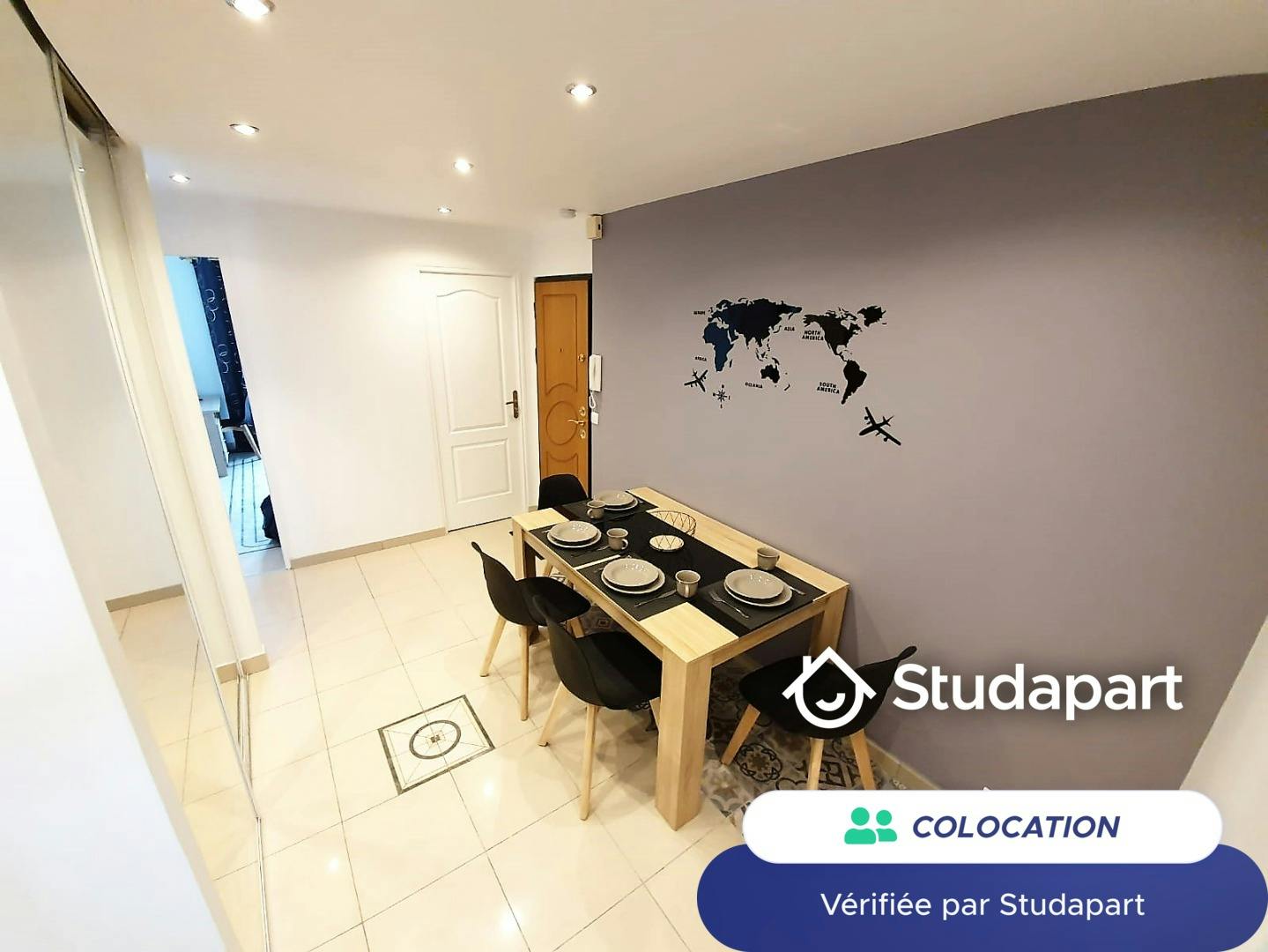 Private room for rent on Allée de Suède, Massy – pohled 4