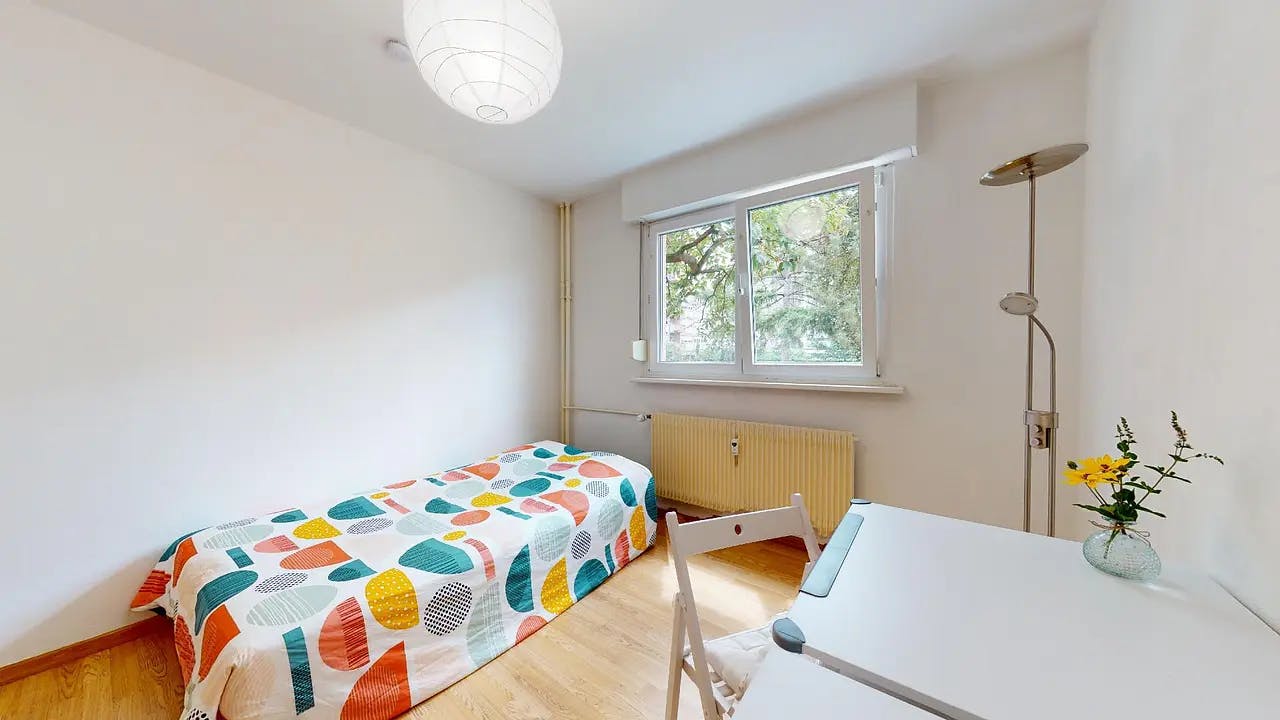 Cameră privată de închiriat pentru 470 EUR pe lună în Colmar, Rue du Galtz