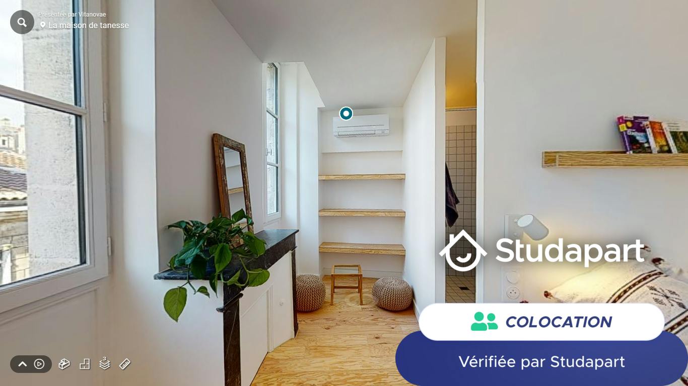 Private room for rent on Rue Tanesse, Bordeaux - Vue 4