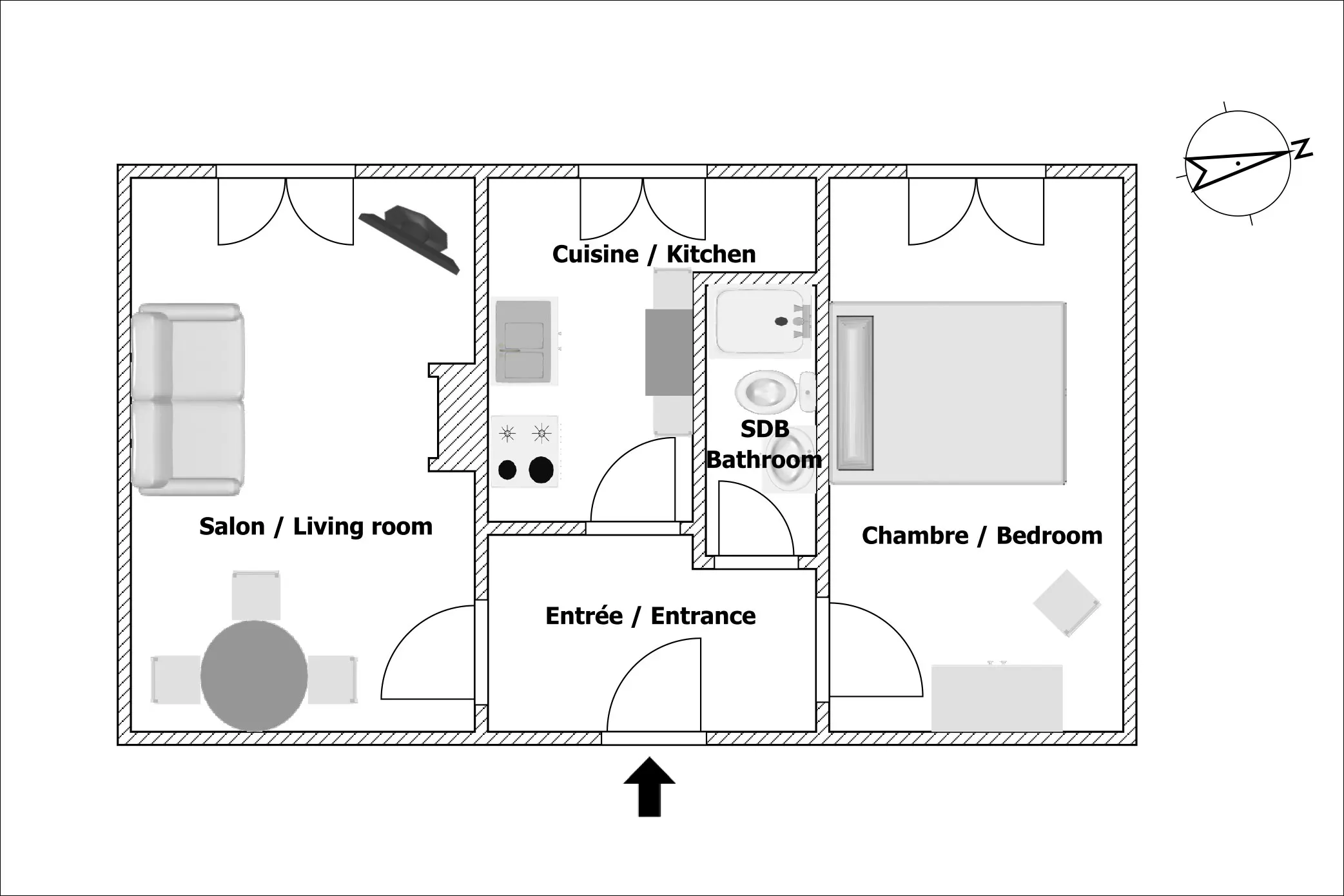 1-Bedroom Apartment in Rue du Mont Cenis, Paris (1486615) DOCUMENTATION 2