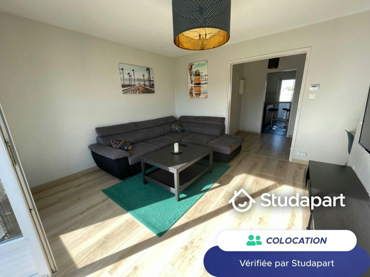 Отдельная комната сдается в аренду за 460 € в месяц в Metz, Rue Émile Roux