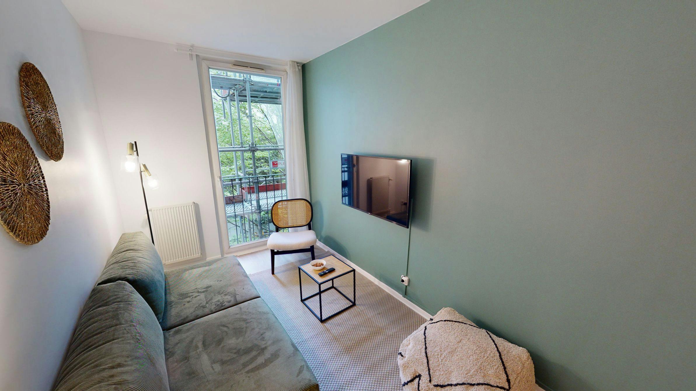 Single room Paris, 1 bed, 9m² — photo 5