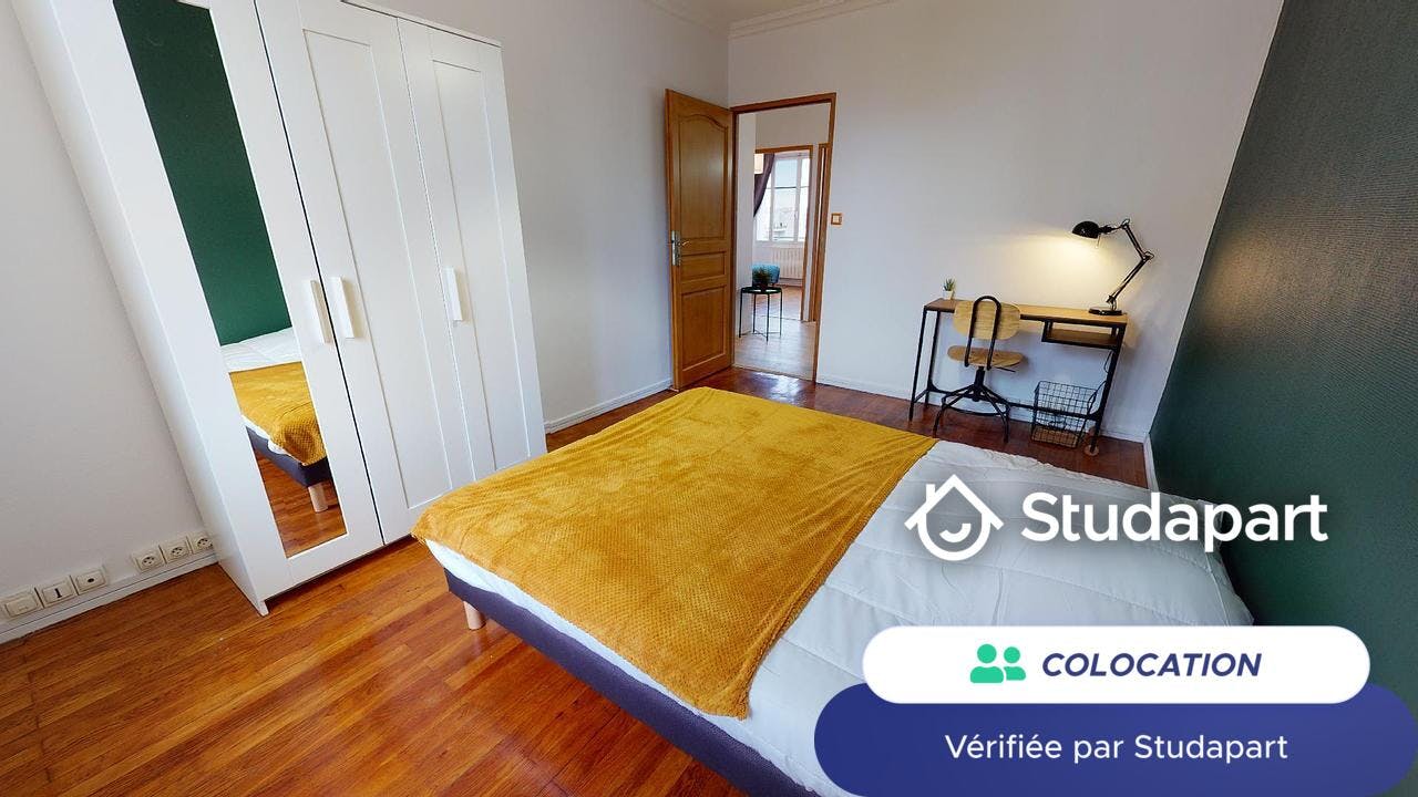 Private room for rent on Rue Frédéric Mistral, Villeurbanne – pohled 3