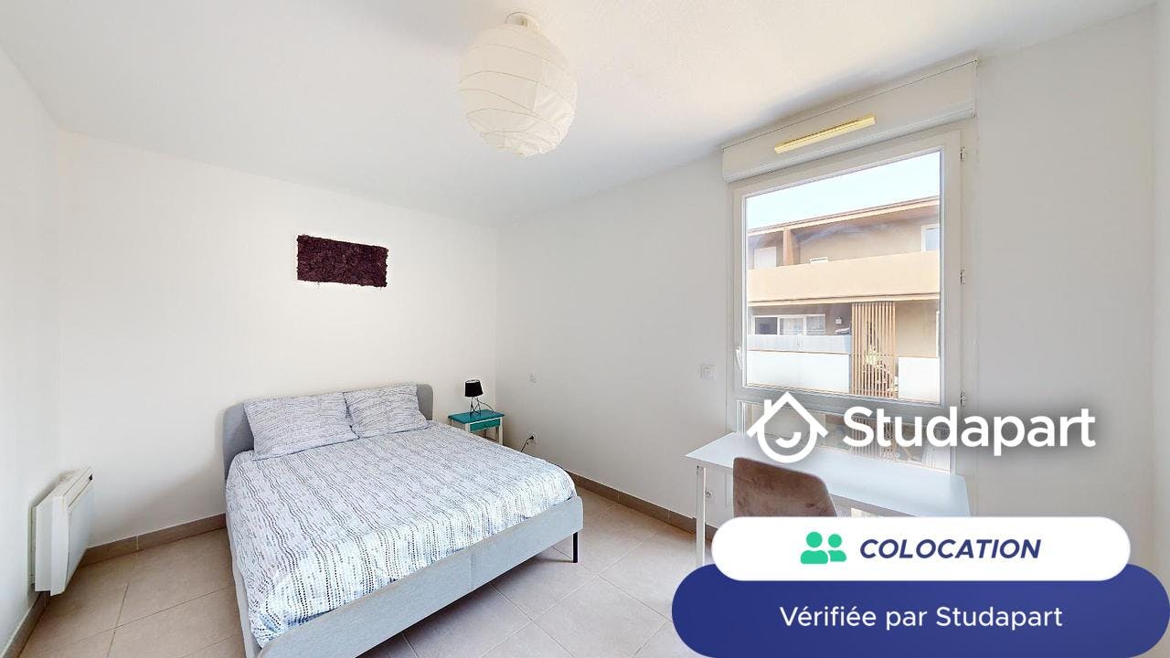 Private room for rent on Rue Gaston Bachelard, Montpellier