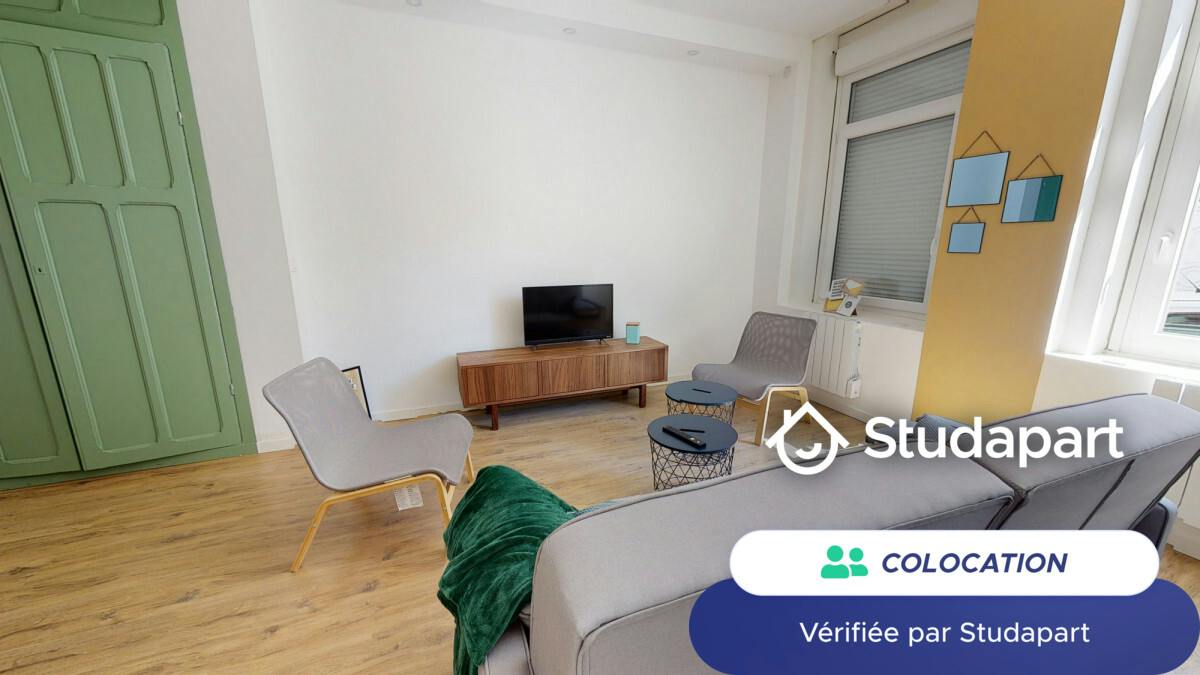 Private room for rent on Rue Ernest Mayer, Lille - Vue 3