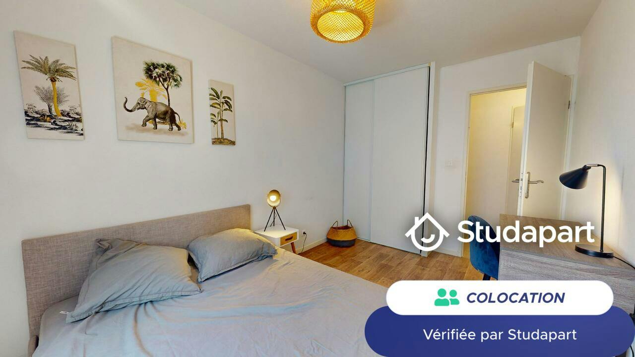 Private room for rent on Allée de Bellefontaine, Toulouse - Vue 4