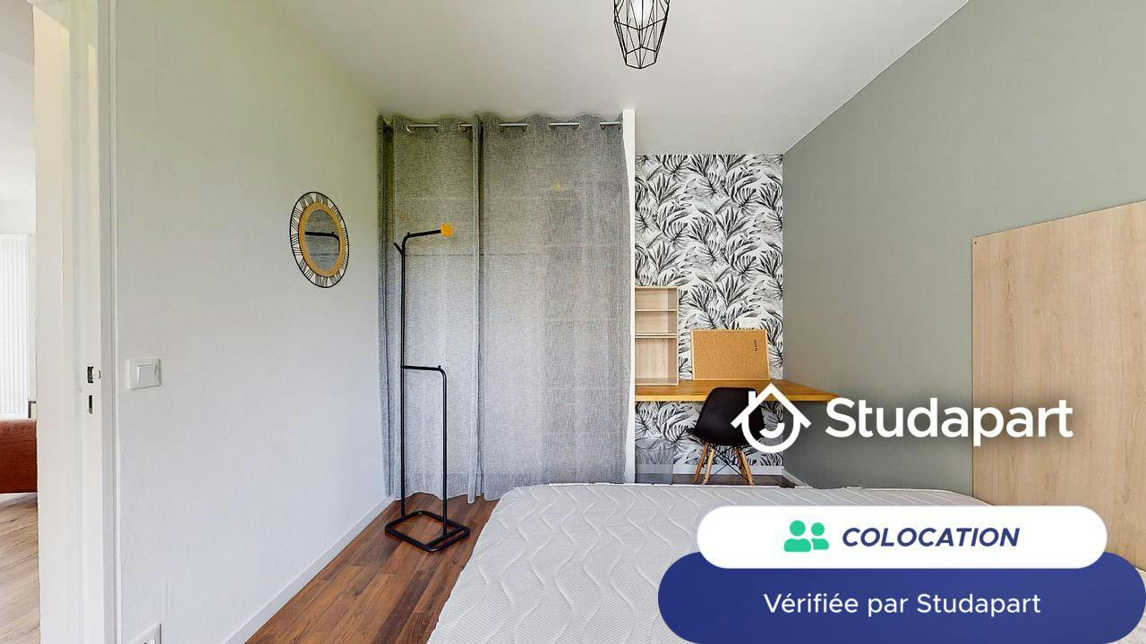 Private room for rent on Allée de la Réunion, Nantes - Vue 4