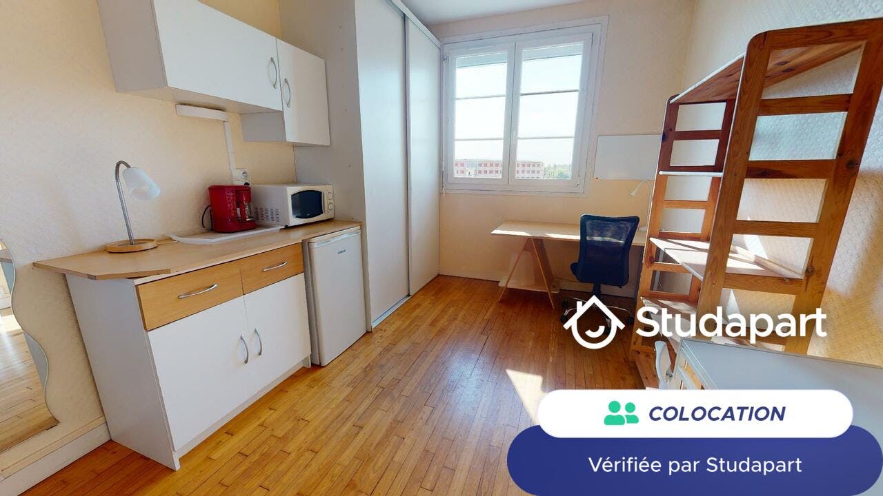 Private room for rent on Boulevard Mansart, Dijon – pohled 4