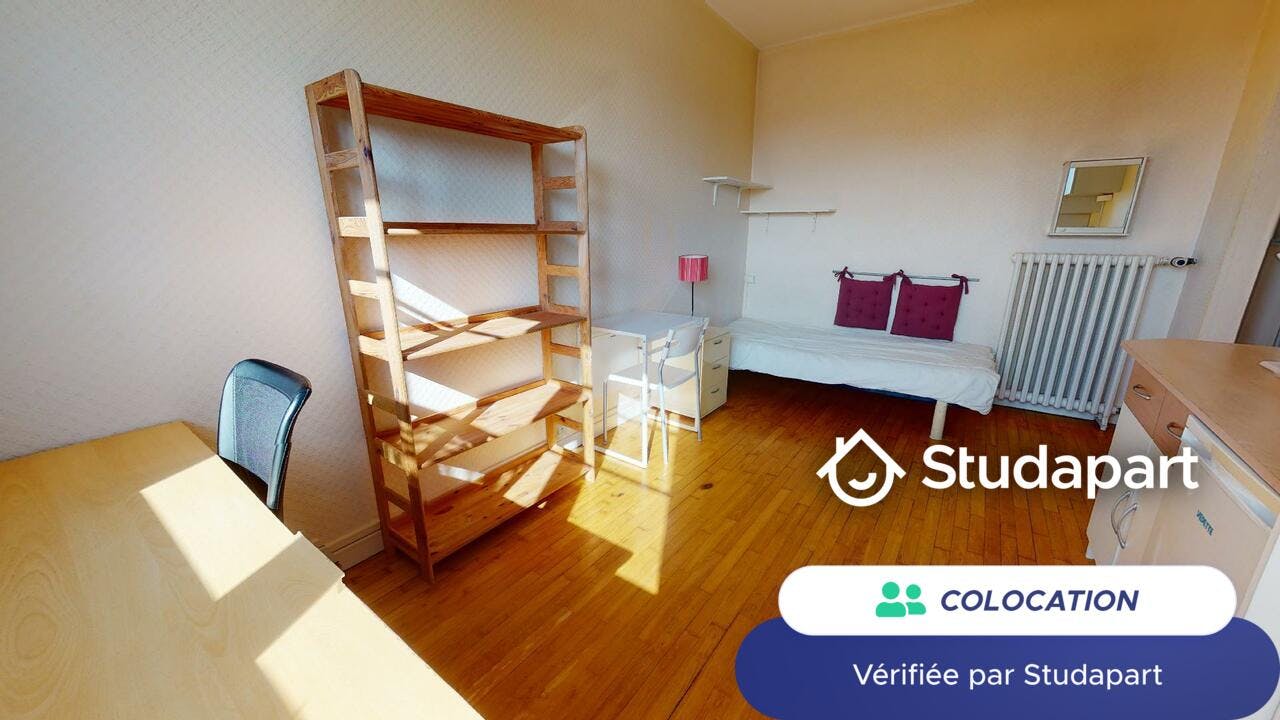 Private room for rent on Boulevard Mansart, Dijon – pohled 3