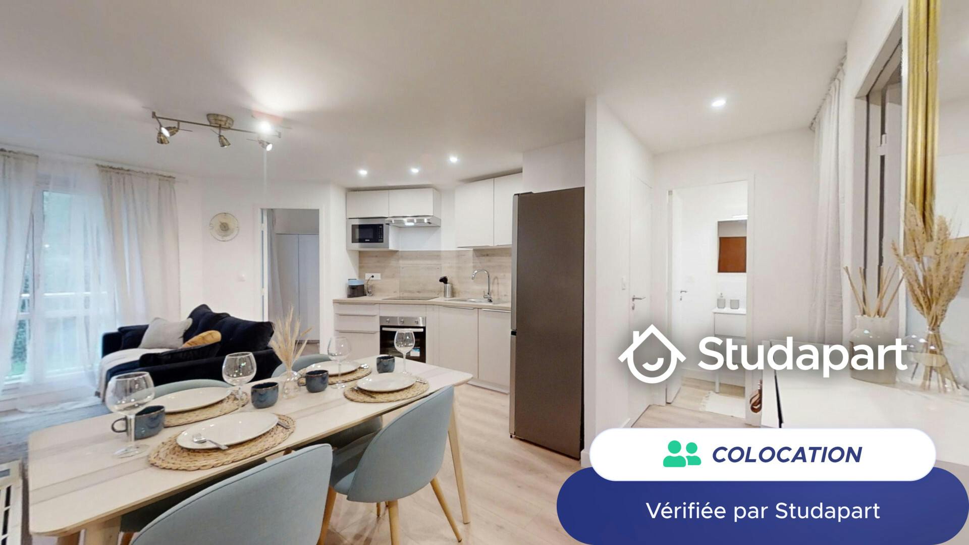 Private room for rent on Rue de la Bourdonnais, Nantes