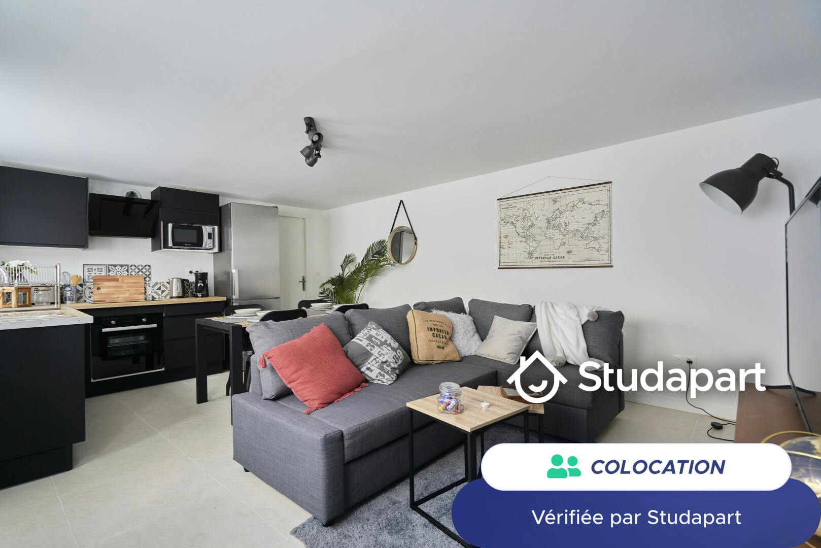 Private room for rent on Rue de la Vieille Aventure, Lille – pohled 3
