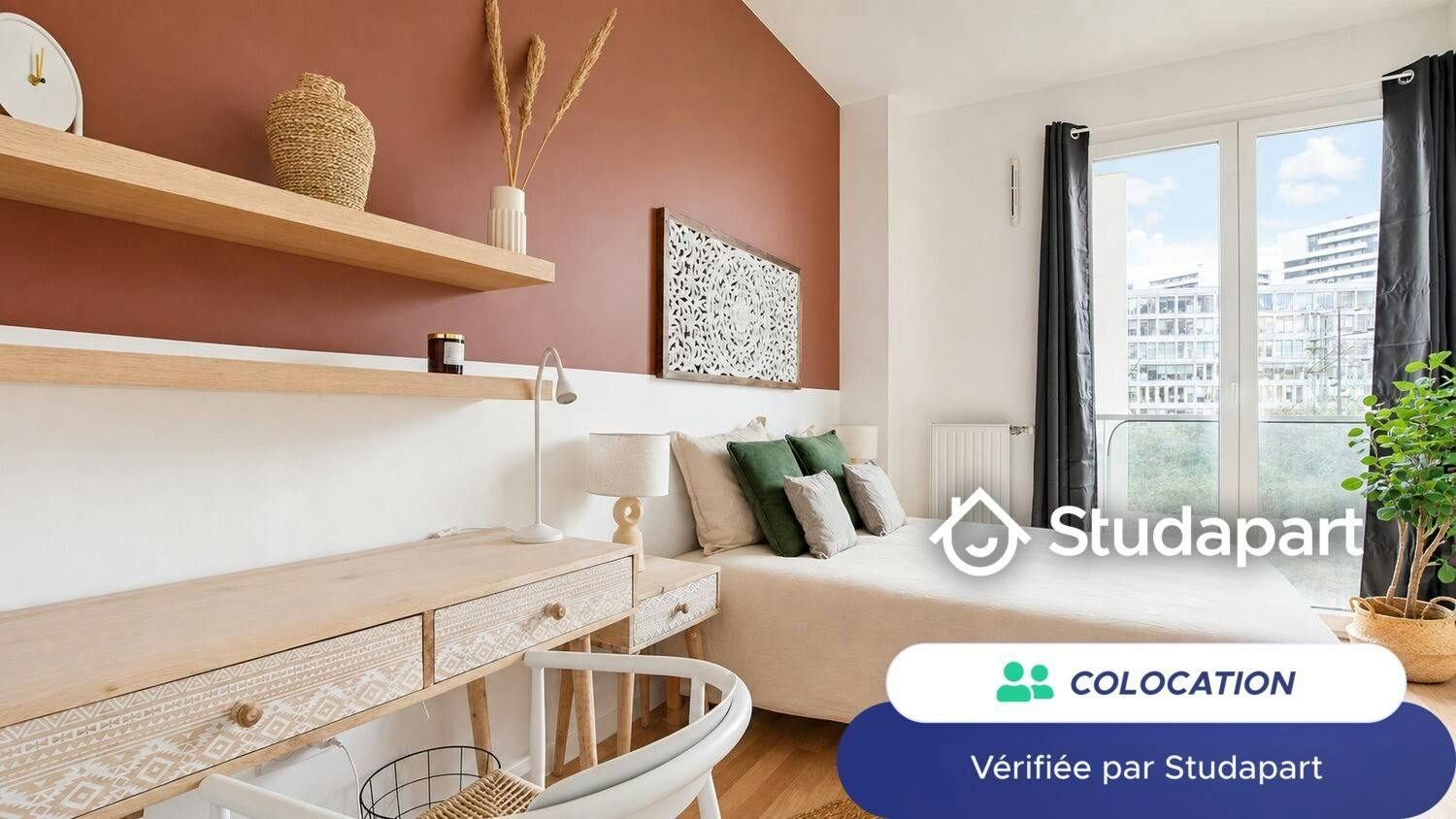 Private room for rent on Rue Cesaria Évora, Paris - Plus