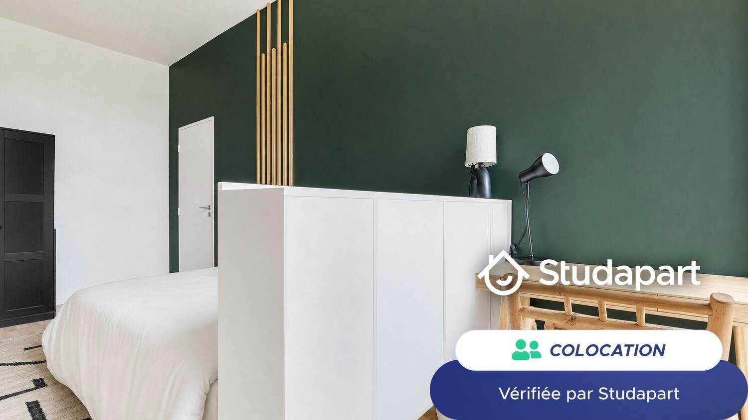 Private room for rent on Rue Cesaria Évora, Paris - Vue 5