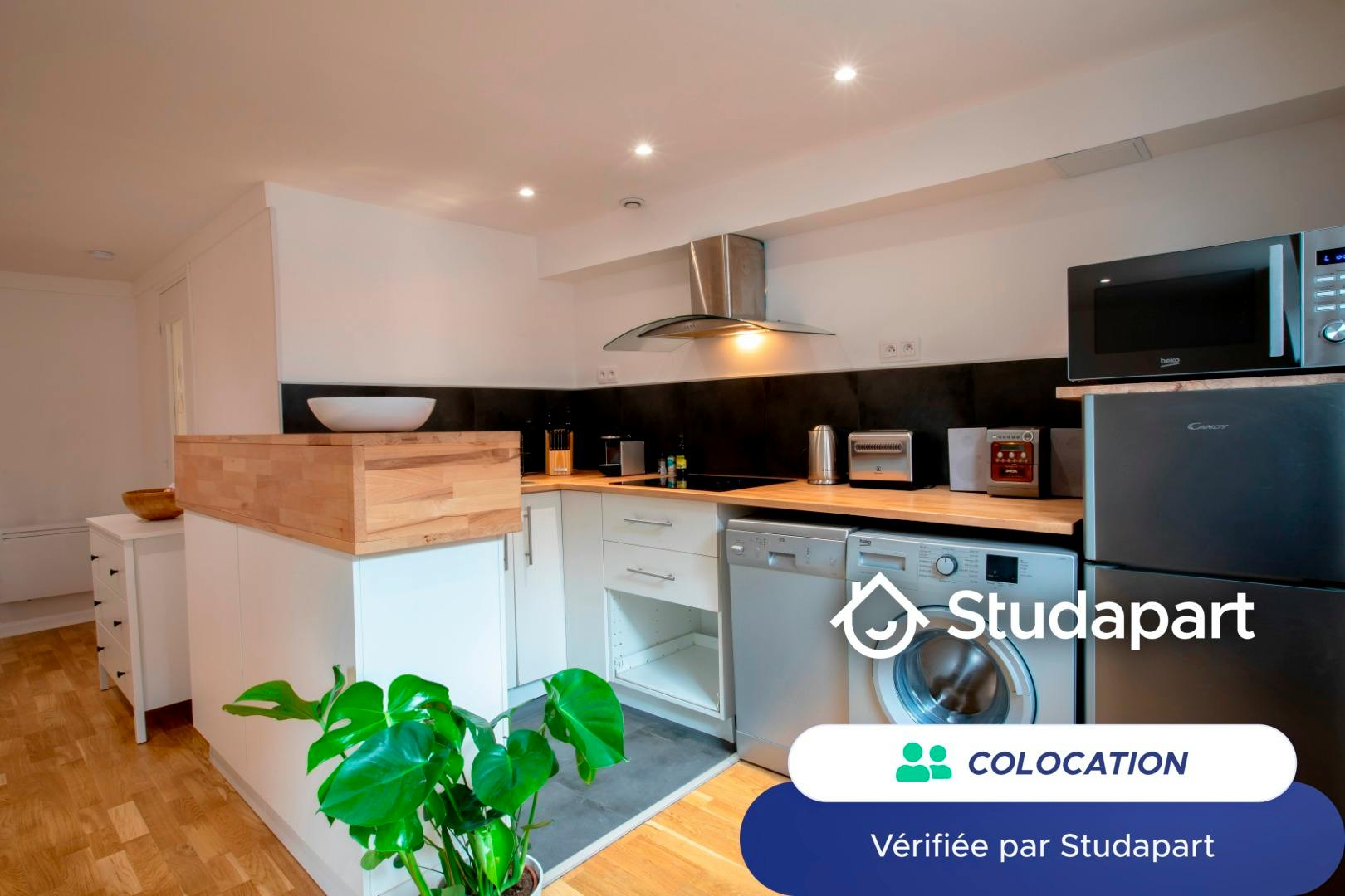 Private room for rent on Rue du Port, Lille - Vue 3