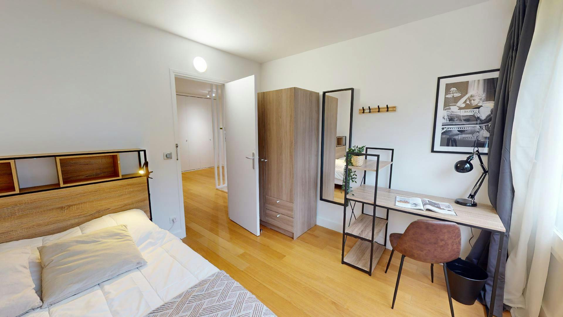 Private room for rent on Rue de Vouillé, Paris - Vue 5