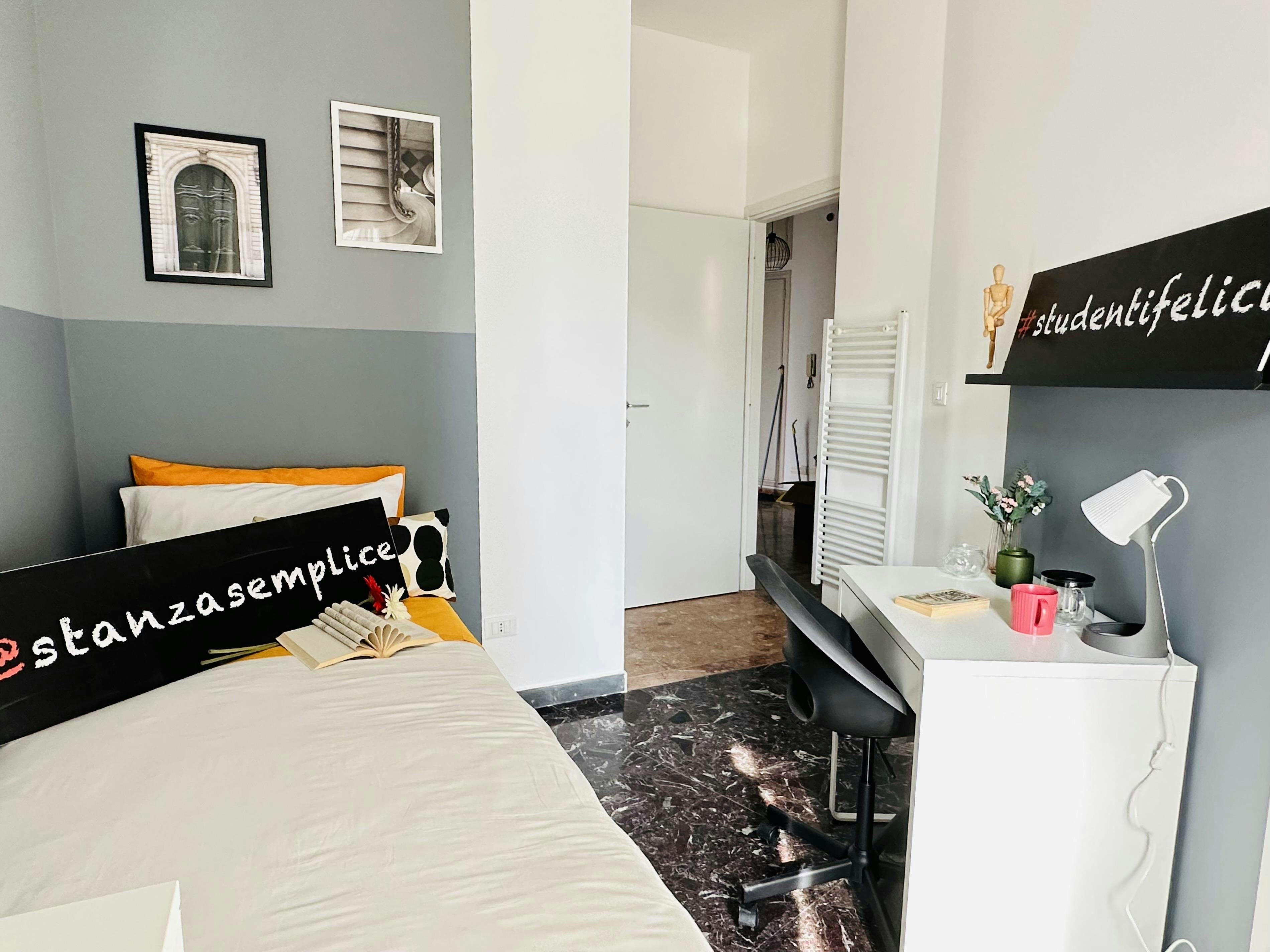 Chambre simple Turin, 1 chambre, 9m² — photo 23