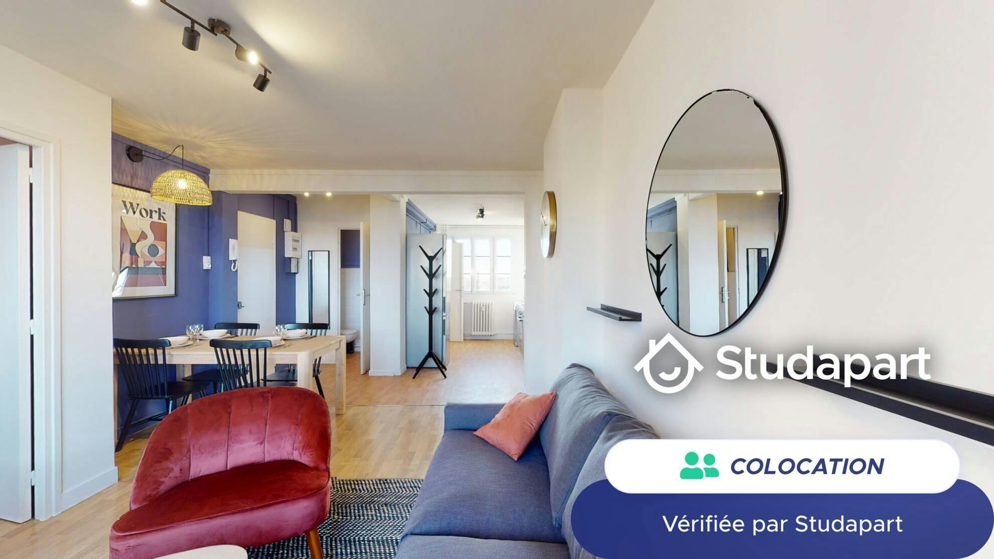 Private room for rent on Avenue du Président Hoover, Lille - Vue 4