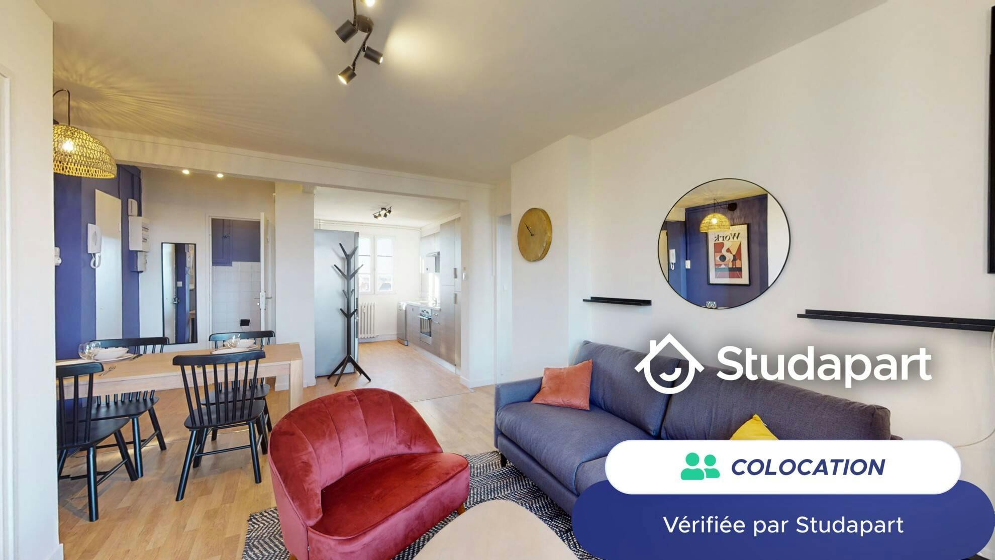 Private room for rent on Avenue du Président Hoover, Lille - Vue 5