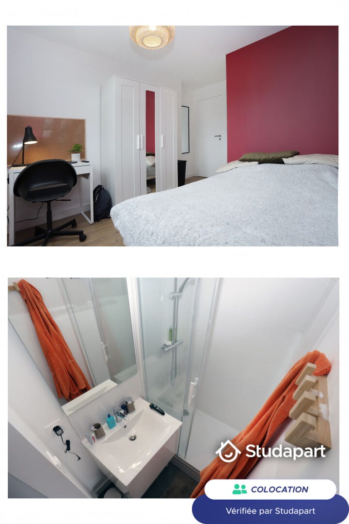 Private room for rent on Rue Coat Ar Gueven, Brest – pohled 5