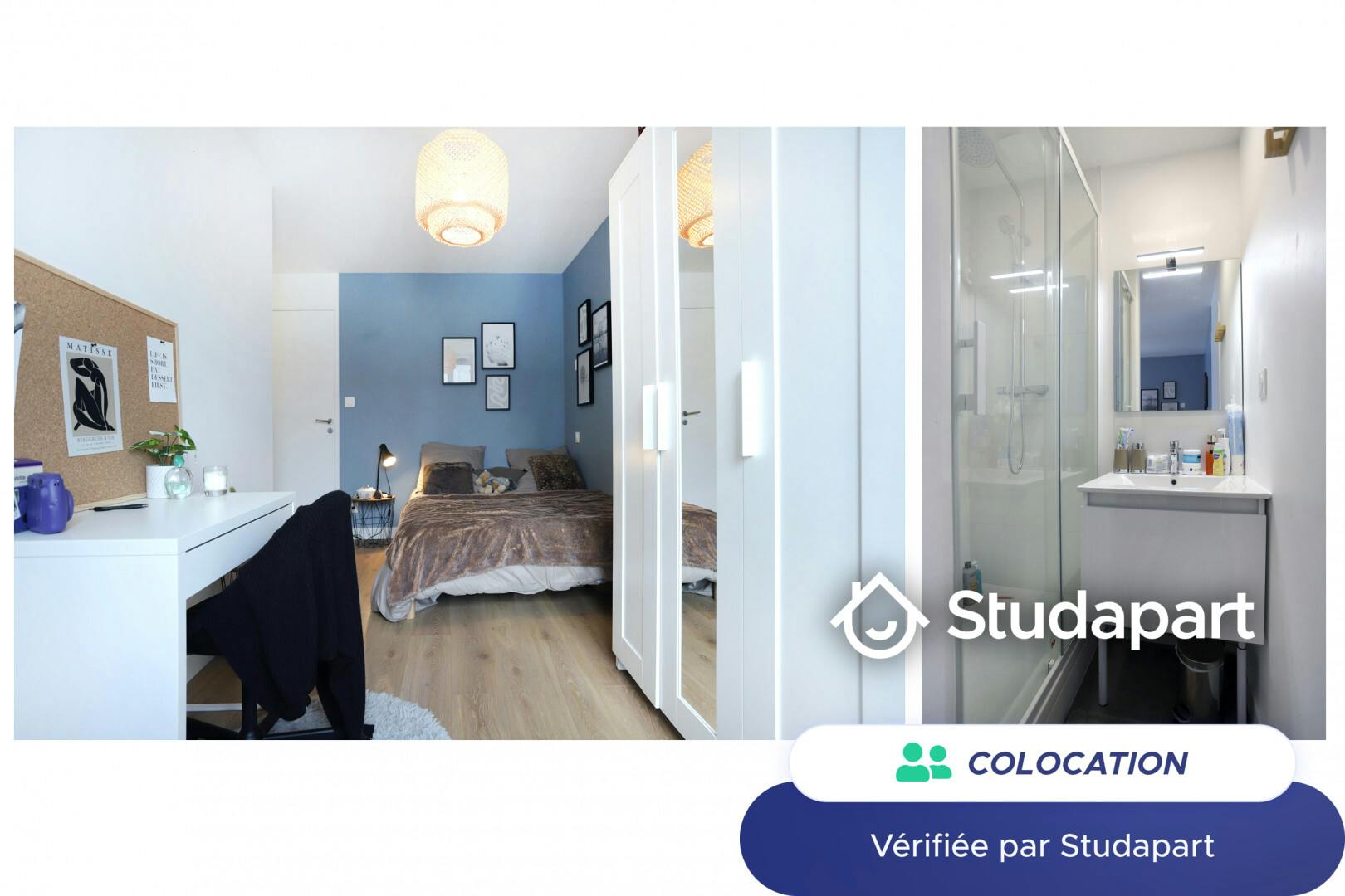 Private room for rent on Rue Coat Ar Gueven, Brest – pohled 3