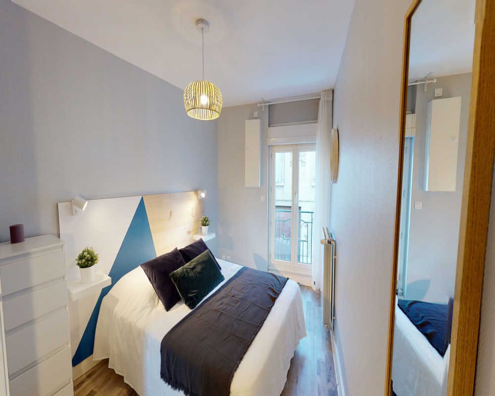 私人房间 正在以 €495 的月租出租，其位于 Bordeaux, Rue Lafontaine