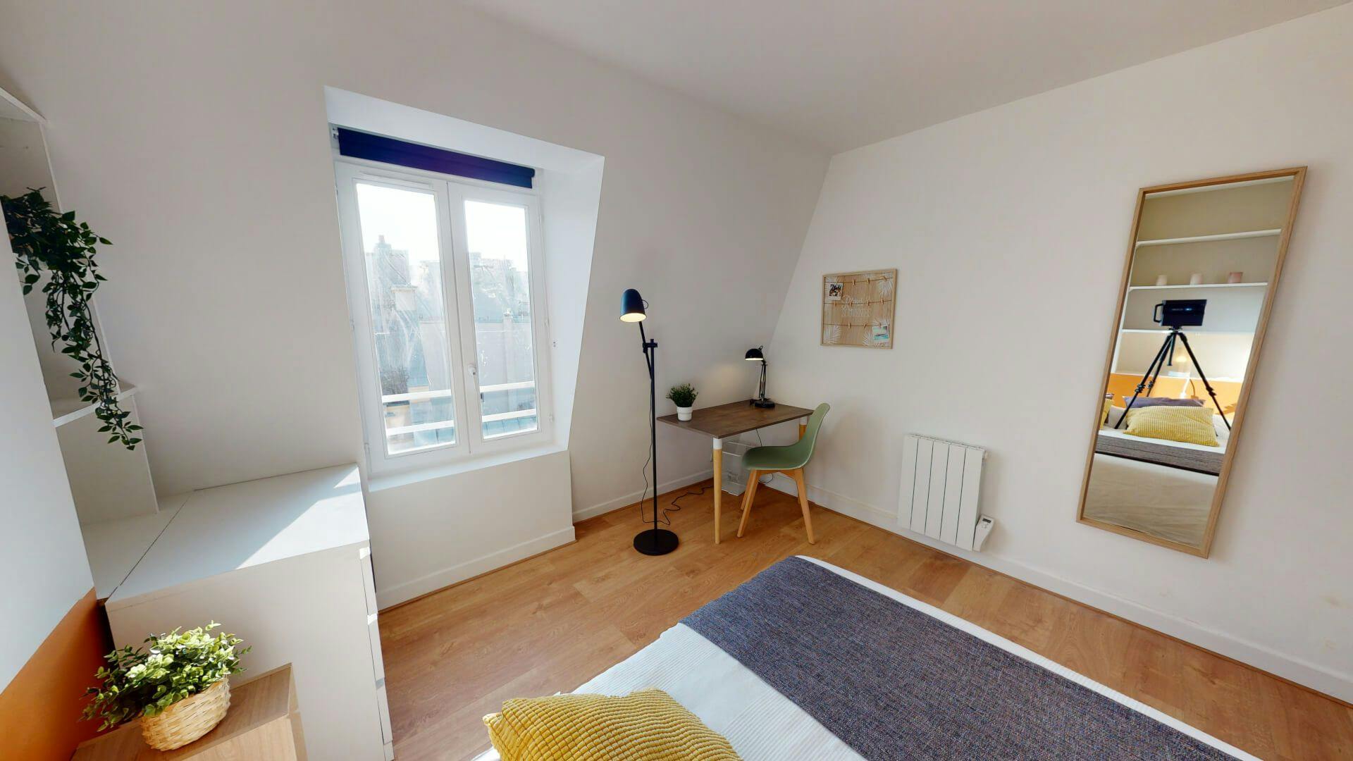 Single room Paris, 1 bed, 11m² — photo 3