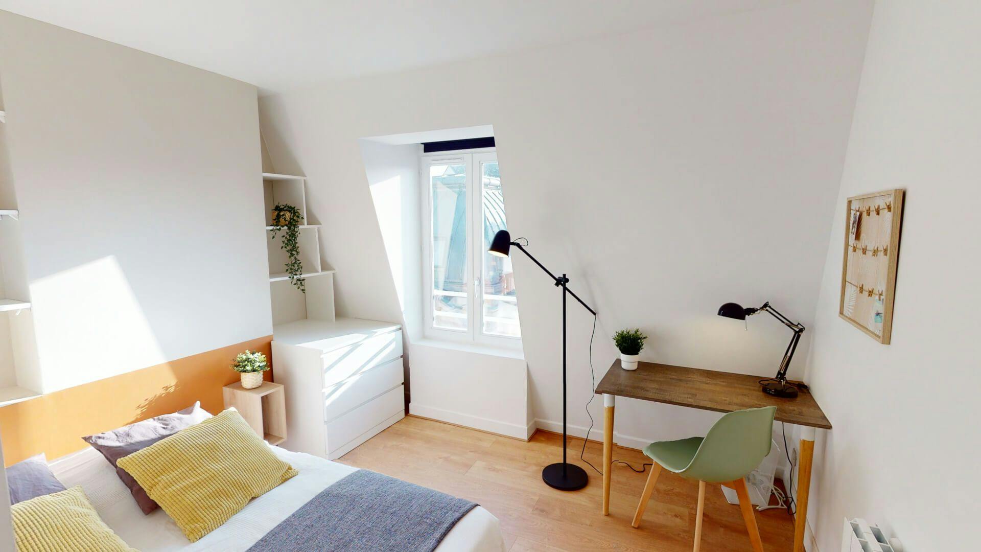 Single room Paris, 1 bed, 11m² — photo 2