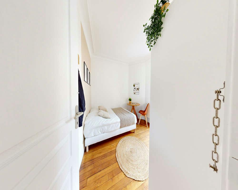 Private room in Rue des Cloys, Paris (1492742) room image 1