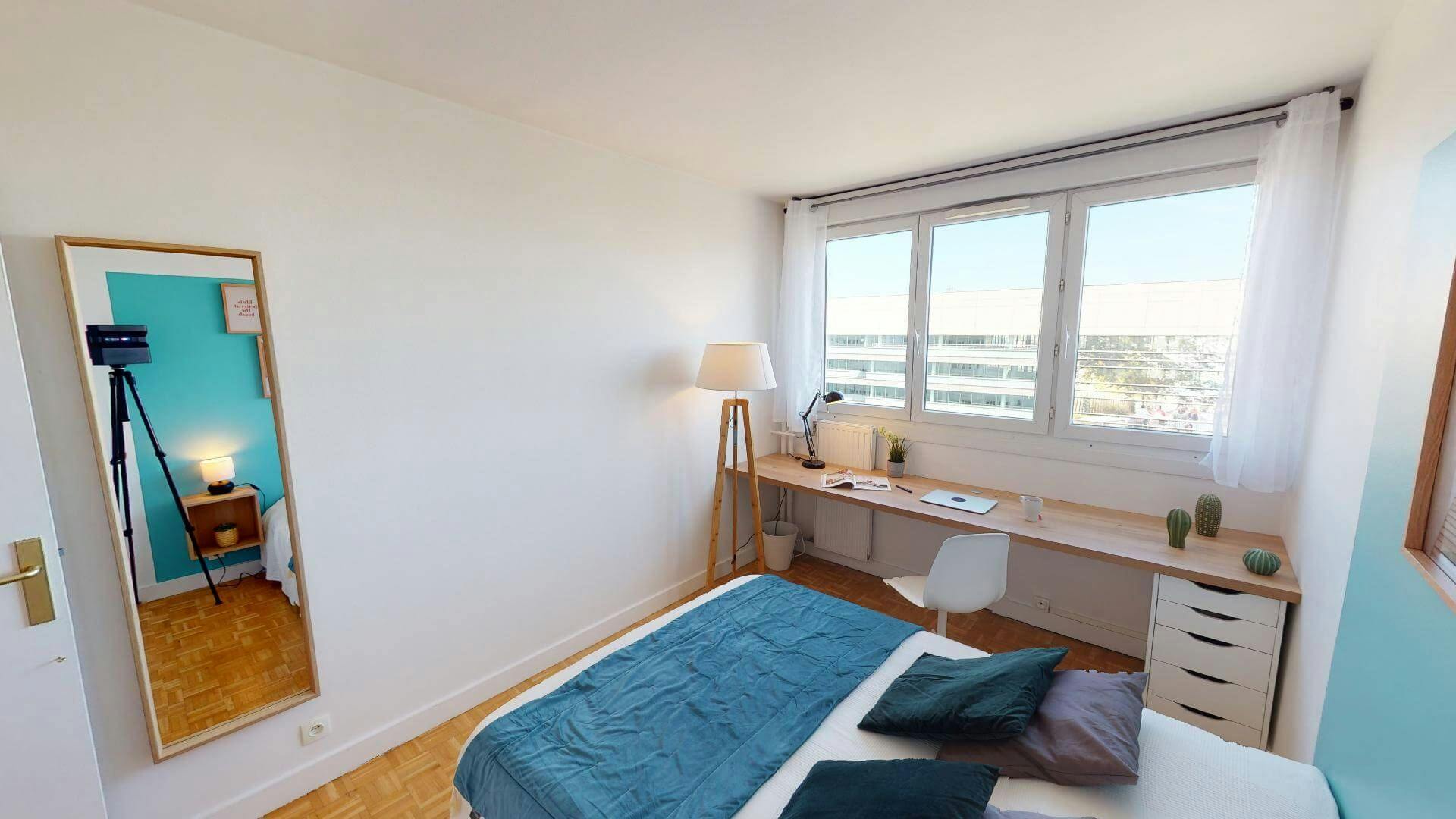 Private room for rent on Square Henri Regnault, Courbevoie - Pogled 4