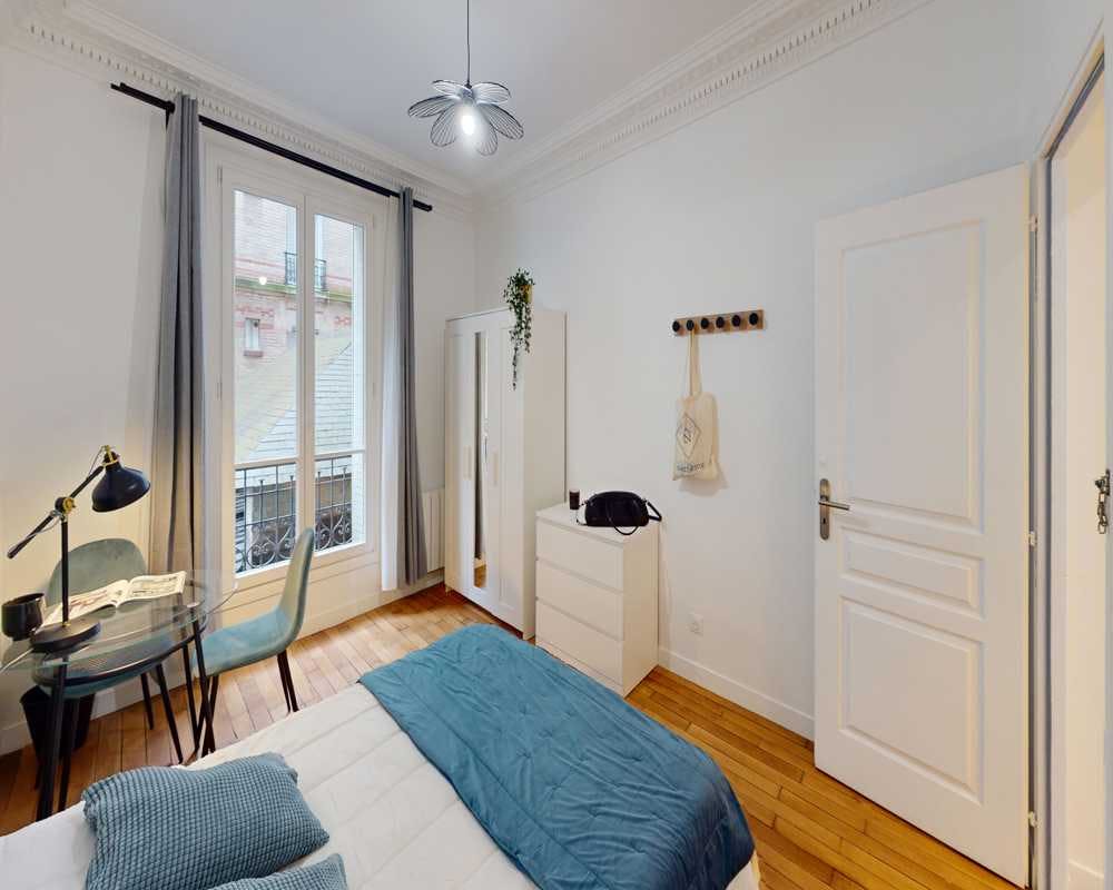 Private room for rent on Rue Chaligny, Paris - Vue 4