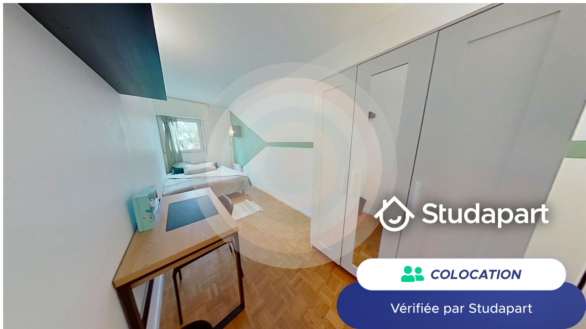 Private room for rent on Place de la Montagne du Goulet, Paris - Vue 3
