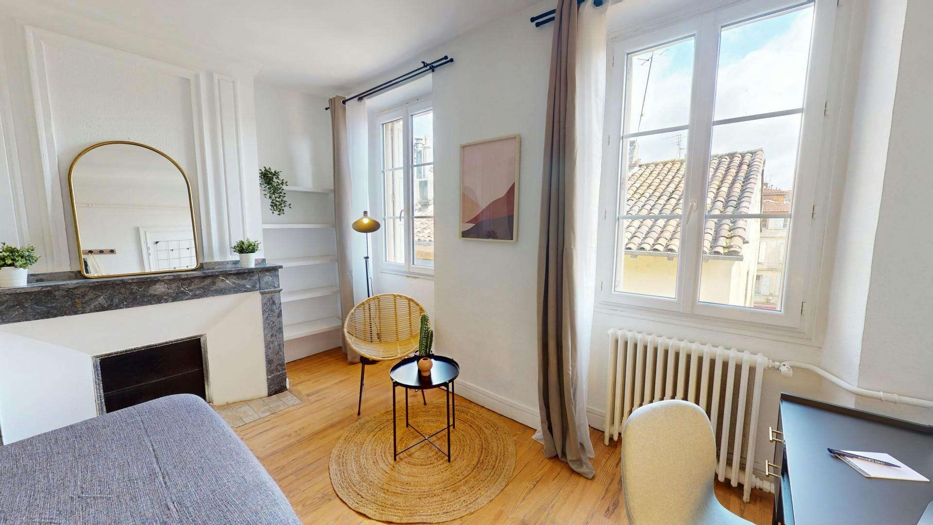 Private room for rent on Rue Sainte-Ursule, Toulouse - Vue 3