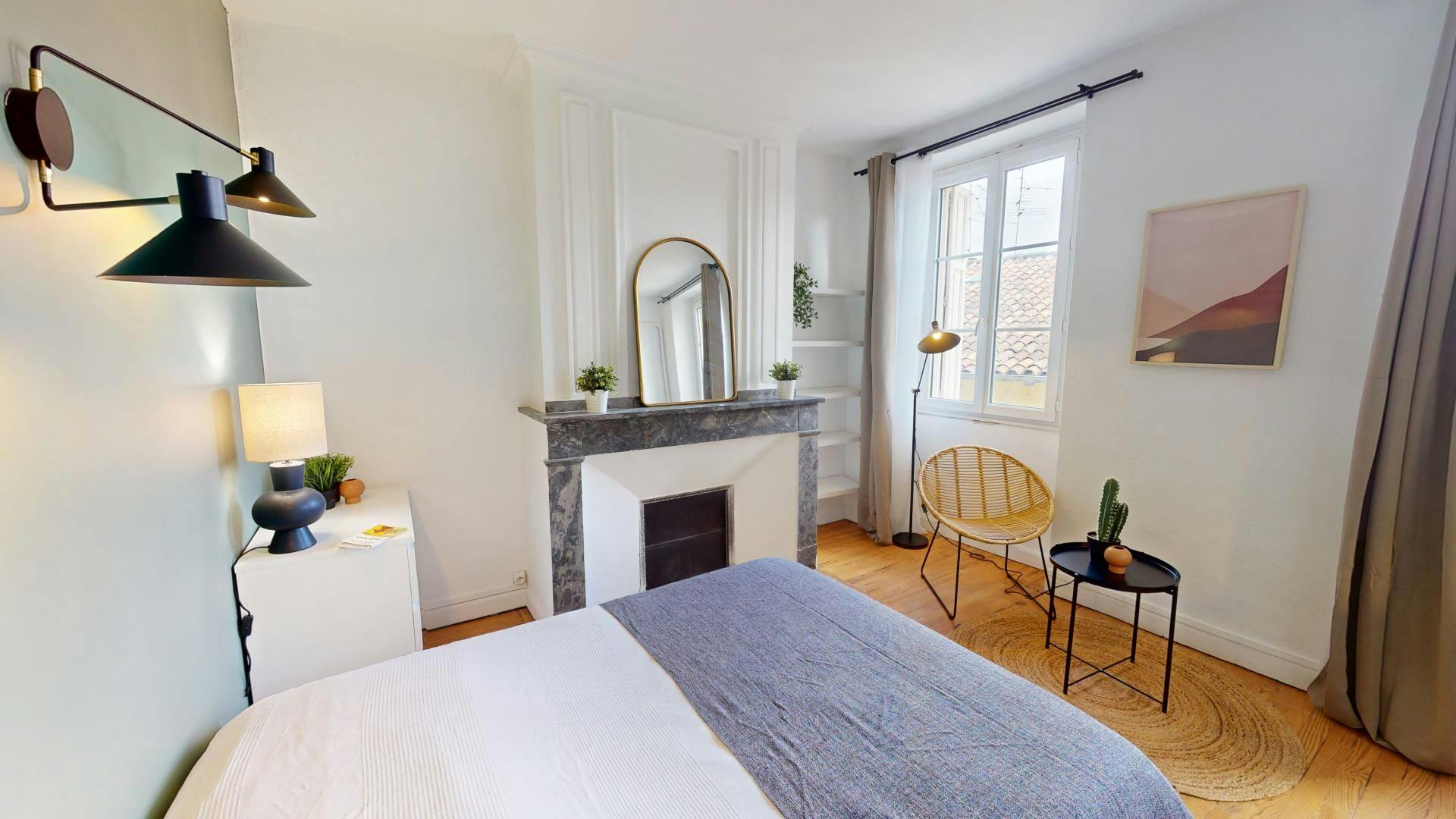 Private room for rent on Rue Sainte-Ursule, Toulouse - Vue 5