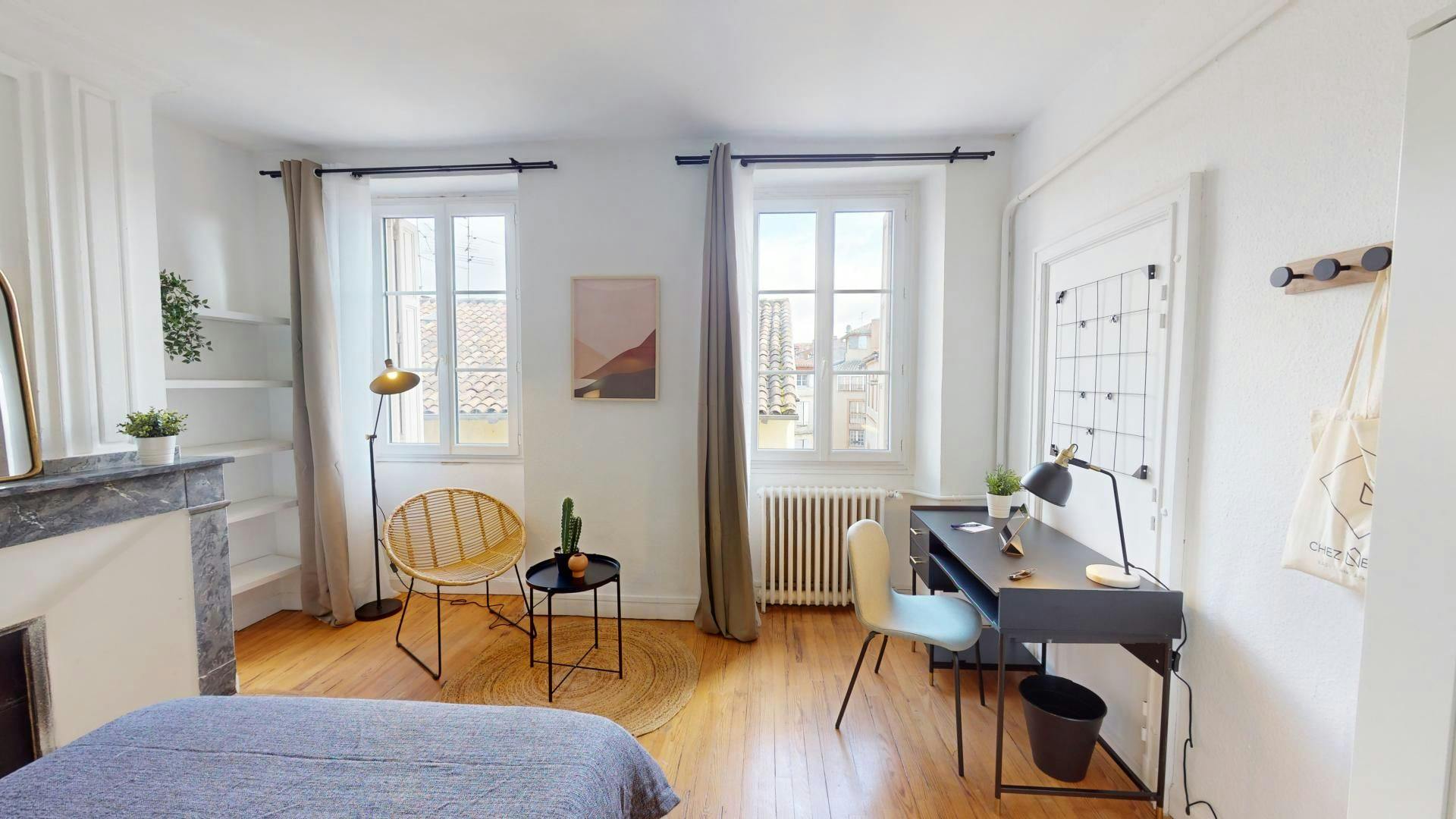Private room for rent on Rue Sainte-Ursule, Toulouse - Vue 4