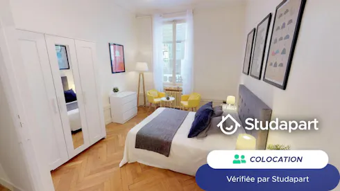 Private room for rent on Boulevard des Belges, Lyon