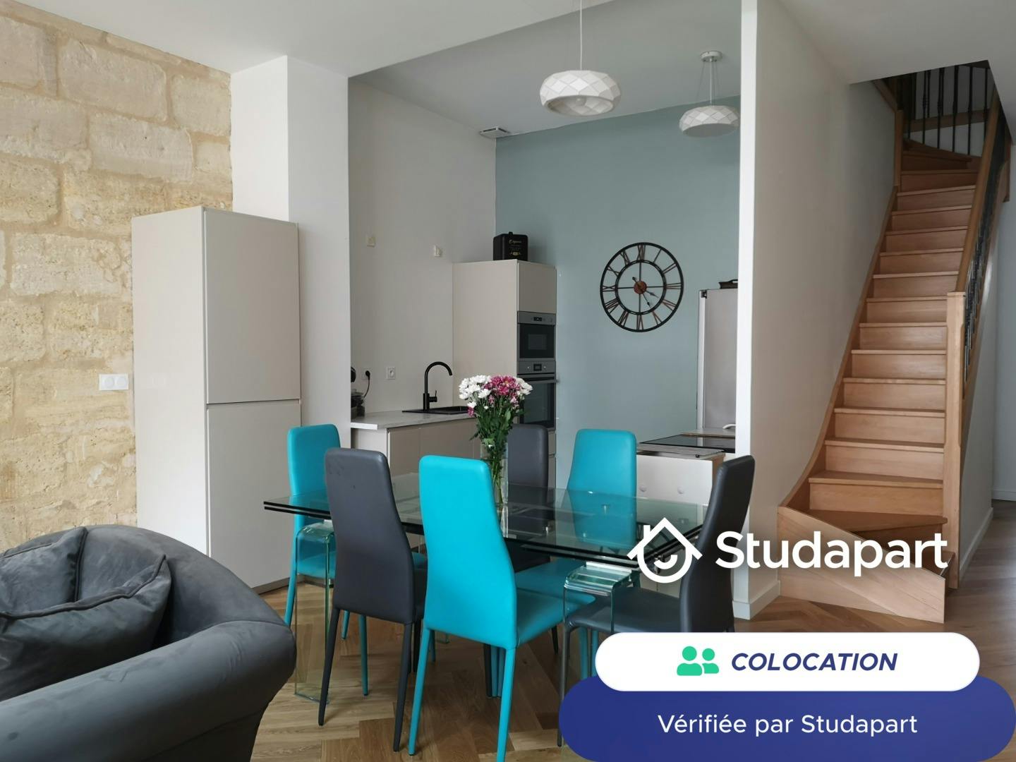 Private room for rent on Rue du Petit-Goave, Bordeaux - Vue 3