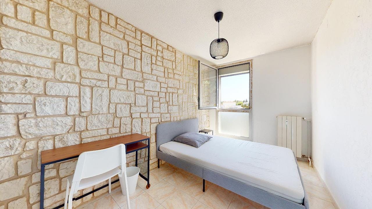 Privé kamer te huur voor € 384 per maand in Montpellier, Rue Calvin